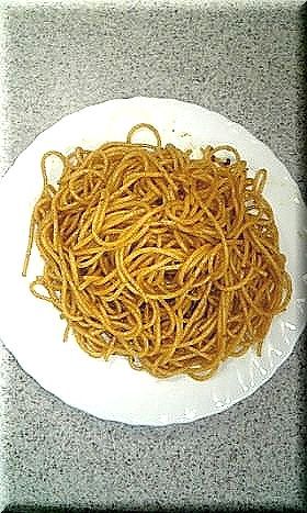 簡単！美味い！カレー風味パスタ
