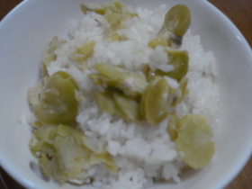 そら豆ご飯