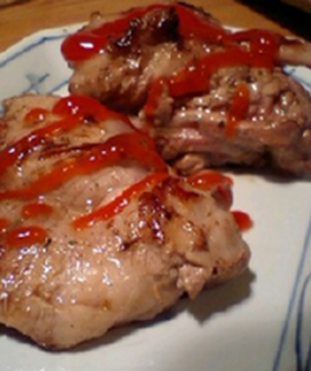 オーストラリアの味！ラム肉ＢＢＱステーキ
