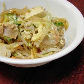 苦味なし!ゴーヤチャンプル キャベツ入り