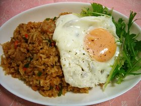 カンタン！肉味噌炒飯
