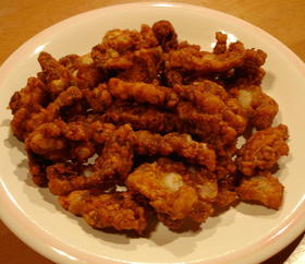 豚軟骨のにんにく醤油唐揚げ