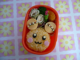 キャラ弁　うーたん弁当