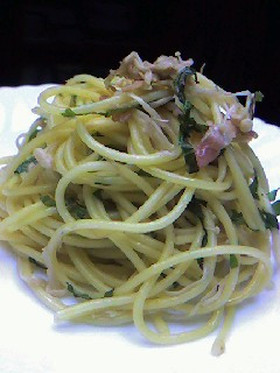 大葉パスタ