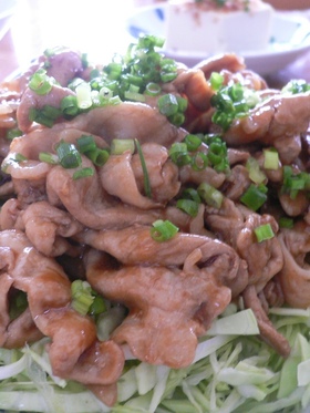 豚のしょうが焼き（ちょっとしたコツ付き）