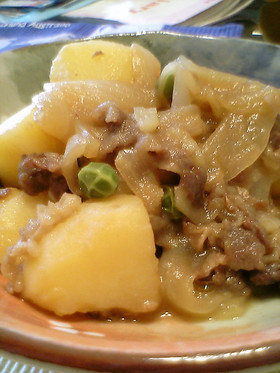 短時間で簡単☆関西風肉じゃが！
