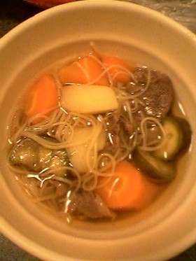 簡単！和食のおかず☆なすびと素麺☆