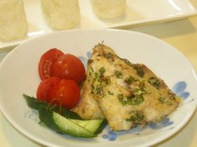 魚のオーブン焼き