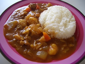 ♡美味しいですよキャベツカレー♡ 