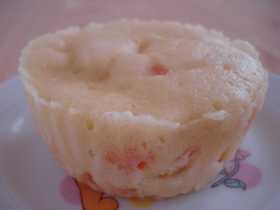 レンジで蒸しパン