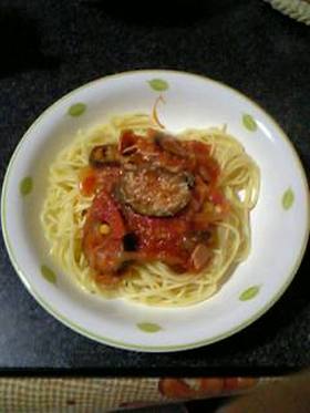 ☆ナス&ペーコンのトマトパスタ☆