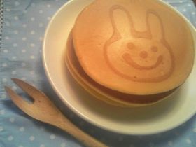 楽しい♡ふわふわお絵描きホットケーキ