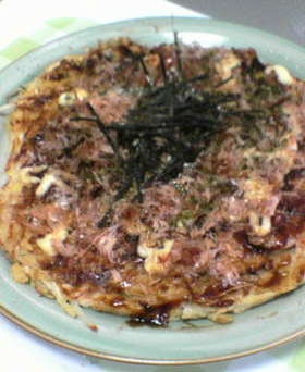 もっちり、しゃきっなお好み焼き