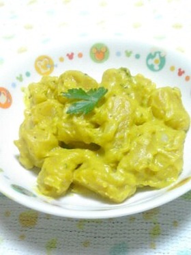 かぼちゃニョッキ♪かぼちゃクリームソース
