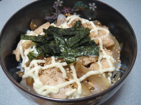 ☆簡単鶏マヨ丼☆