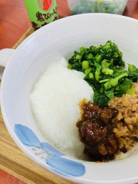 朝食にどうぞ♪おろしとろろ