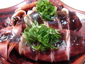 居酒屋さんのいか焼き