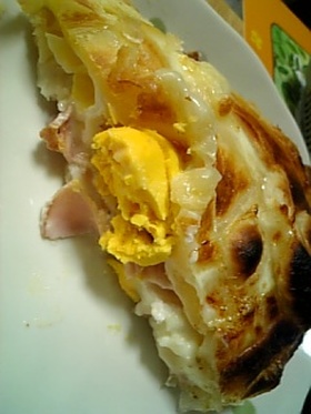 朝食にピッタリ★おかずパイ