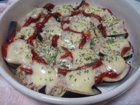 ☆ツナ茄子チーズ焼き☆