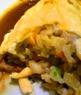 華麗（カレー）なオムライス