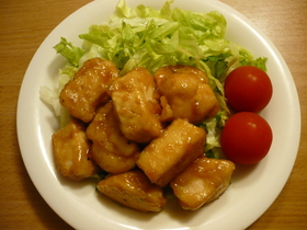 むね肉のコッテリなのにさっぱり煮!