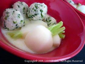 かぶの豆乳クリーム煮