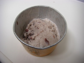 ココナッツ小豆アイス