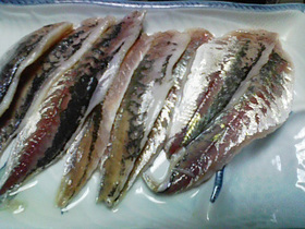 うちのばあちゃんのしめ鯵（あじ）