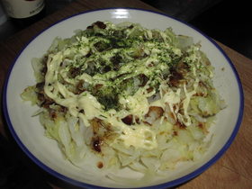キャベツだけdeお好み焼き気分