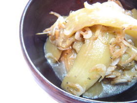 茄子とあみ海老のねっとり旨煮