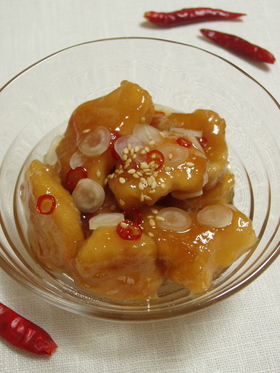 鶏胸ソテーの南蛮煮