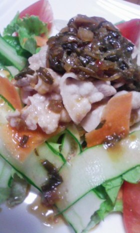 夏に食べたい!!ピリっ辛っ冷しゃぶ