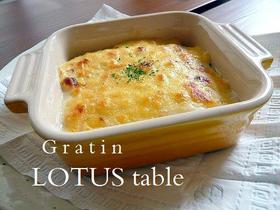 ささがきごぼうと豆腐のグラタン