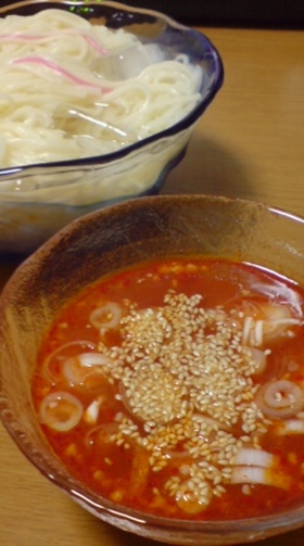 簡単！キムチひき肉そうめん♪