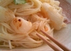 長芋めんたい☆そうめんチャンプルー