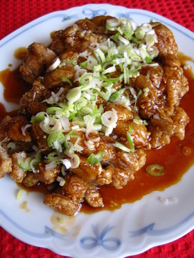 鶏のカリカリ揚げ