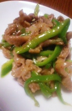 ☆豚肉チンジャオロース☆