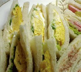 昔ながらの喫茶店の味：西アサヒの卵サンド