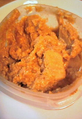 ごはんがすすむ♪しょうがの味噌漬け