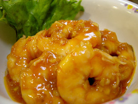 簡単！レンジでエビチリ（お弁当用）
