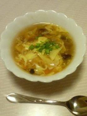 しめじと卵のとろとろスープ