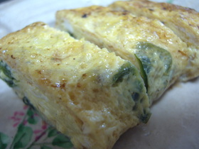 出し巻き玉子風in乾燥ワカメ