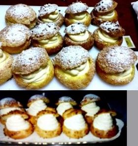 お家で簡単お店のシュークリーム