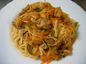 簡単！！スタミナそうめん