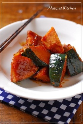 簡単♡照り焼きカボチャ
