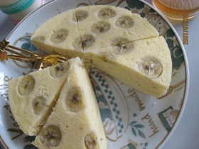 炊飯器で簡単バナナケーキ♪