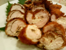 クリームチキンカツ