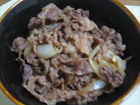 ☆おいし～～い☆牛丼