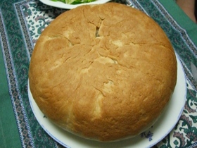 この分量で美味しく出来ました♪炊飯器パン