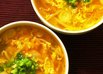 もやしとキムチとタマゴのおかずスープ